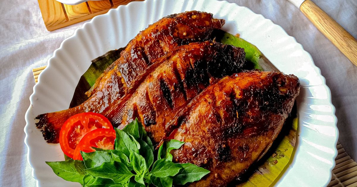 227. Kakap Merah Bakar Kecap (Teflon)