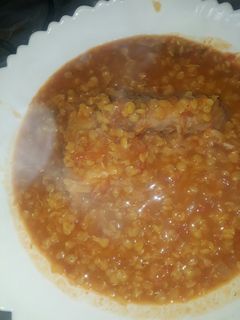 صورة لوصفة عدس احمر