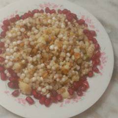 A picture of Sabudana khichdi.