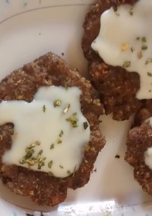 Una foto de Hamburguesa de carne vacuna con avena 🍔