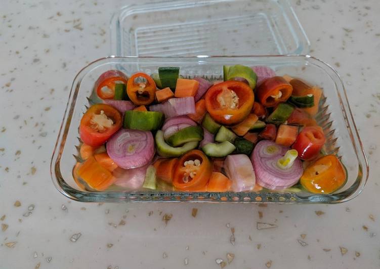 Simple Way to Prepare Favorite ACAR (INDONESIAN PICKLES)