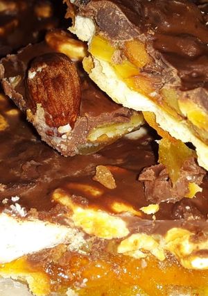 Una foto de Turrón para las fiestas express y delicioso!! 💜