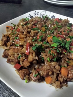 Una foto de Arroz chino
