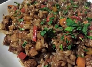 Una foto de Arroz chino