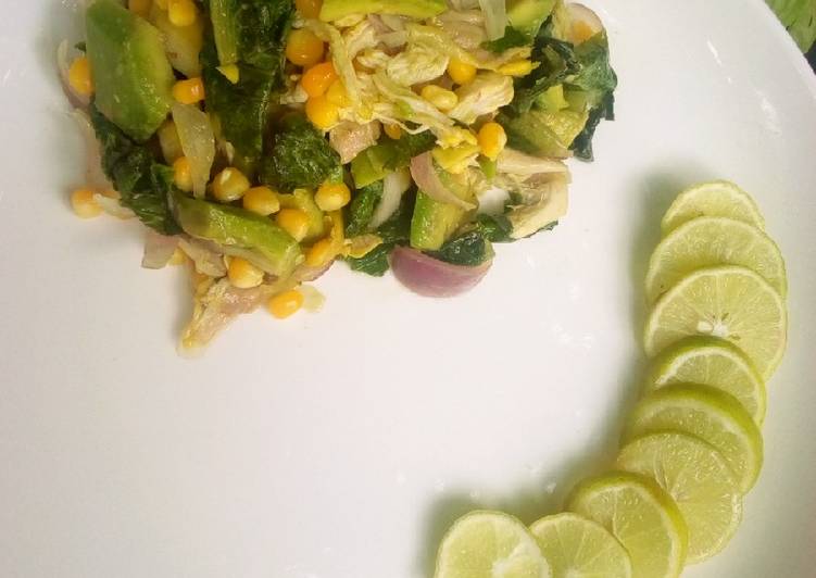 Recipe of Perfect Chicken avocado salad