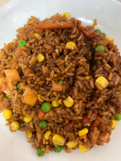Una foto de Arroz salteado con soja