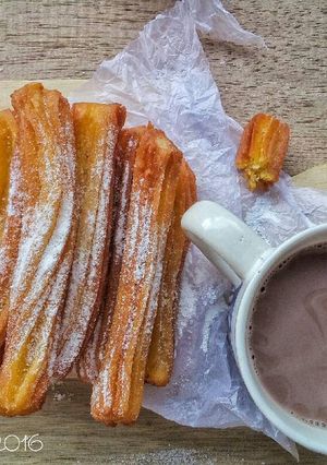 Foto resep Churros labu kuning