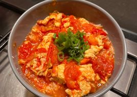 Tomato Egg Drop Soup