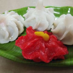 A picture of Steamed Modak.