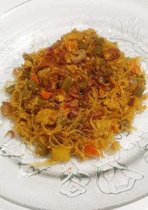 Foto resep Bihun Tempe Kecap