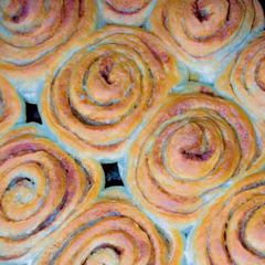 A picture of Cinnamon rolls.