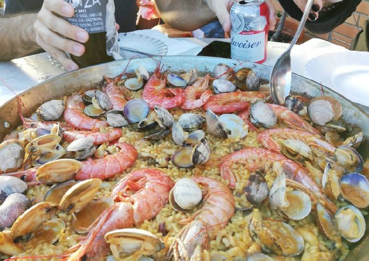 Paella de marisco