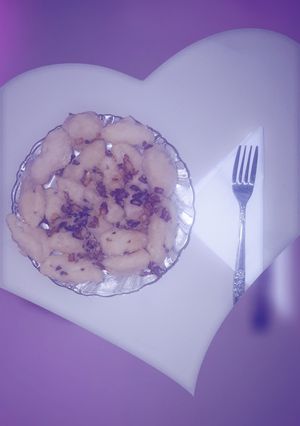 صورة لوصفة معكرونة بالكشك