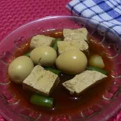 Semur Telur Puyuh Tahu-レシピのメイン写真