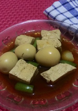 Foto resep Semur Telur Puyuh Tahu