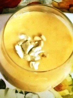 A picture of Mango Milk Shake.