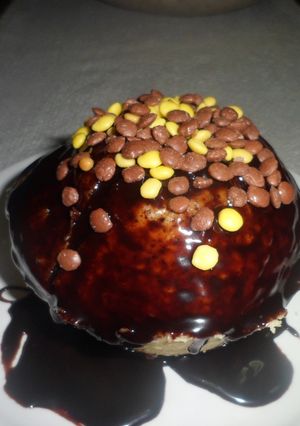 Una foto de Mini torta con chocolate