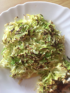 A picture of Okonomiyaki.