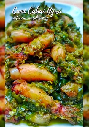Foto resep Cumi Cabai Hijau🦑