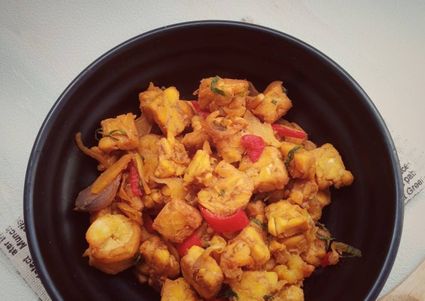 Oseng Tempe Kemangi