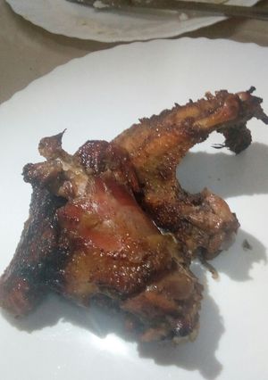 A picture of Honey glazed roasted chicken #4weekschallenge #Authormarathon.