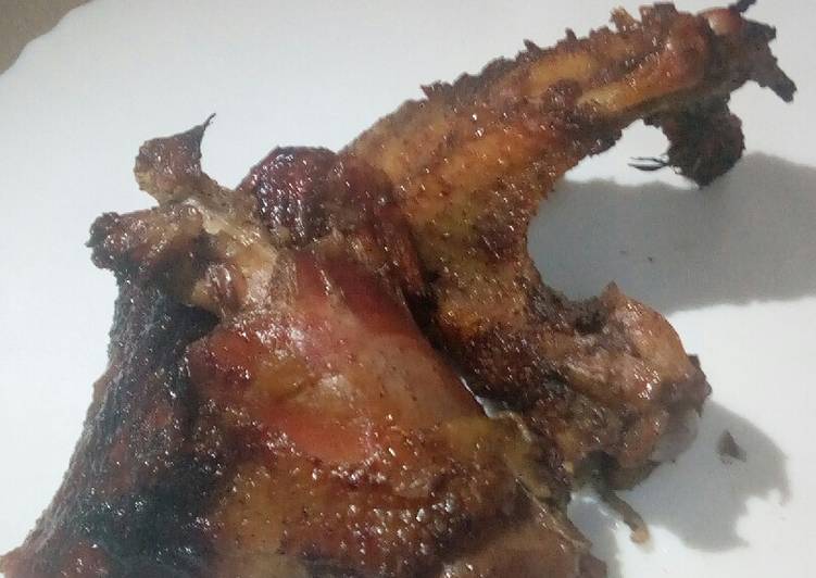 Recipe of Speedy Honey glazed roasted chicken #4weekschallenge #Authormarathon