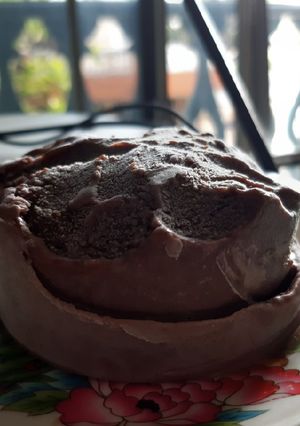 Una foto de Helado de Chocolate
