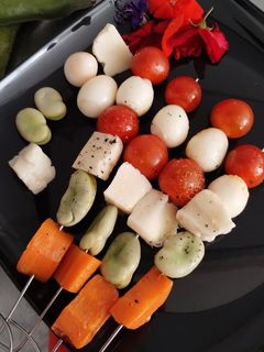 Una foto de Huevos de Codorniz en varilla