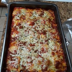 A picture of Ravioli "Lasagna".
