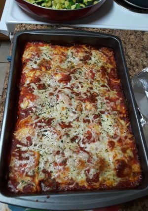 A picture of Ravioli "Lasagna".