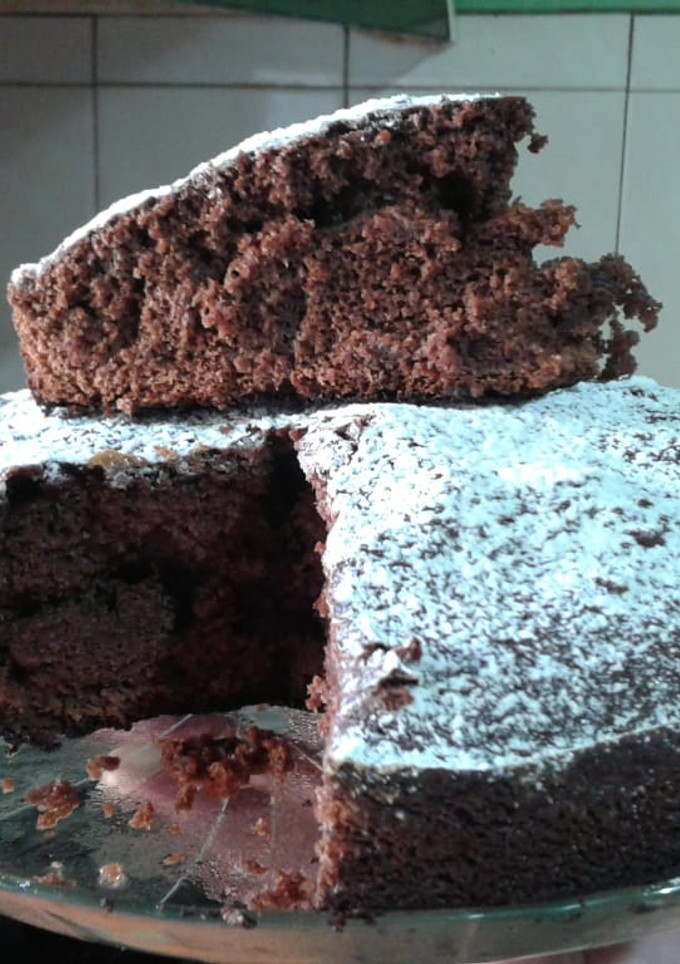 Una foto de Bizcochuelo de CHOCOLATE 🍫 Súper fácil !
