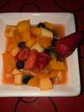 Ensalada de frutas!!🍎🍌🍊🍒🥝🍇🍑🍋