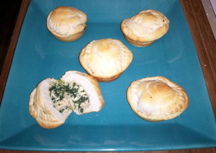 Stuffed biscuit pies