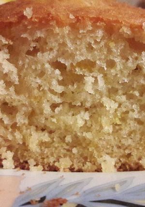 Una foto de Budín de limón fácil y rápido