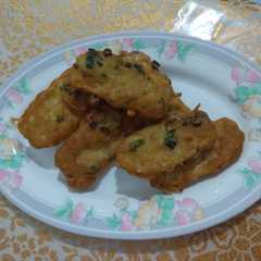 รูปของ Tempe goreng tepung instan