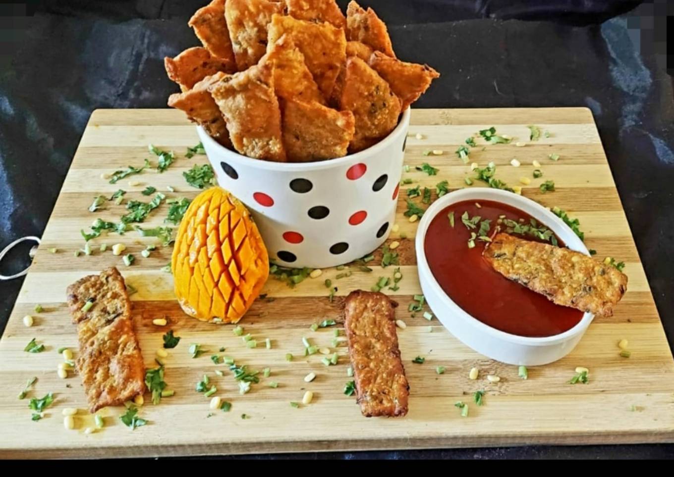 Mango Moong dal Sticks