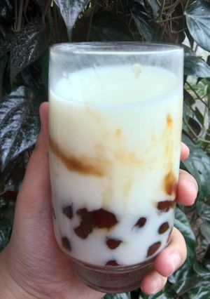Foto resep Fresh Milk Boba Brown Sugar