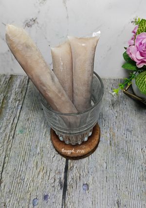 Foto resep Es lilin cincau susu kambing