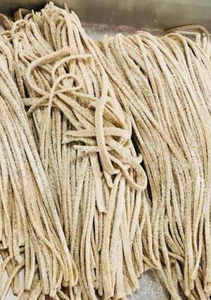 Hình của món Mì Soba ở Thung Lũng Azumino.