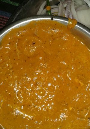 A picture of Shahi paneer ke sabji.