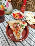 Triangoli di tortillas ripieni