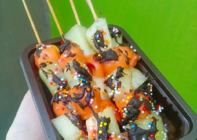 Resep Sate Buah Coklat Dingin Oleh Ida Apriliana Cookpad