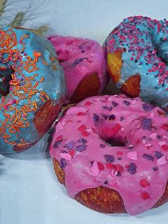 عکسی از دستور دُنات بدون شیر و ماست🍩