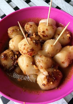 Foto resep Cimol Saos Kacang