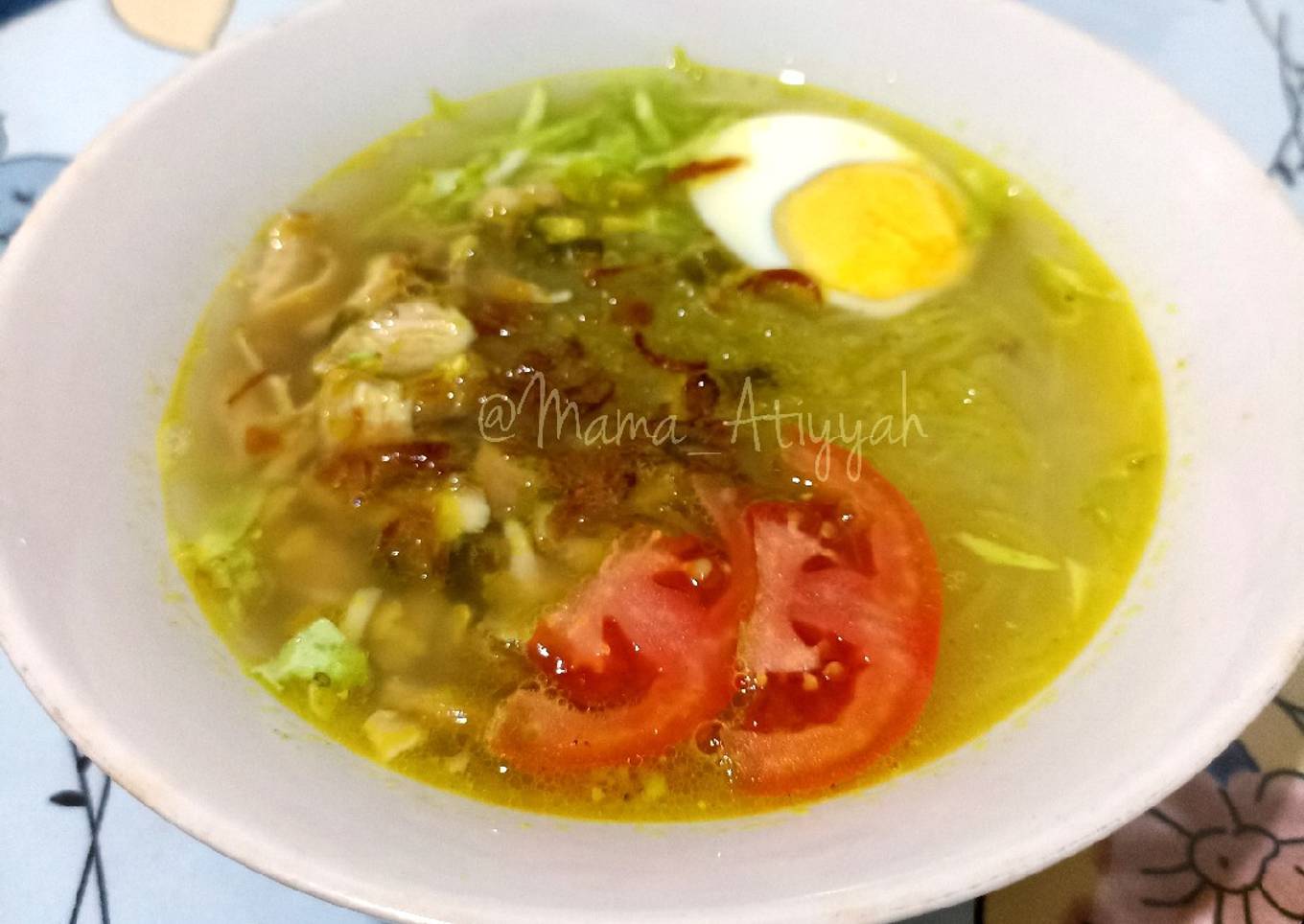 Soto Ayam Bening Rumahan