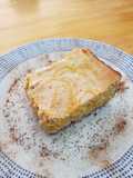 Barras de cheesecake con calabaza