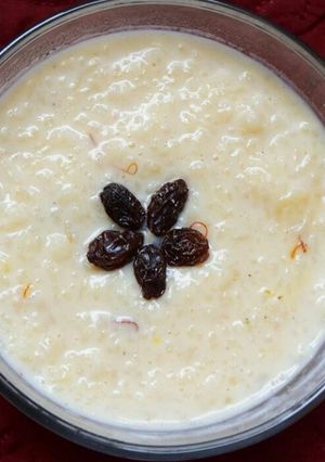 A picture of Lauki kheer.