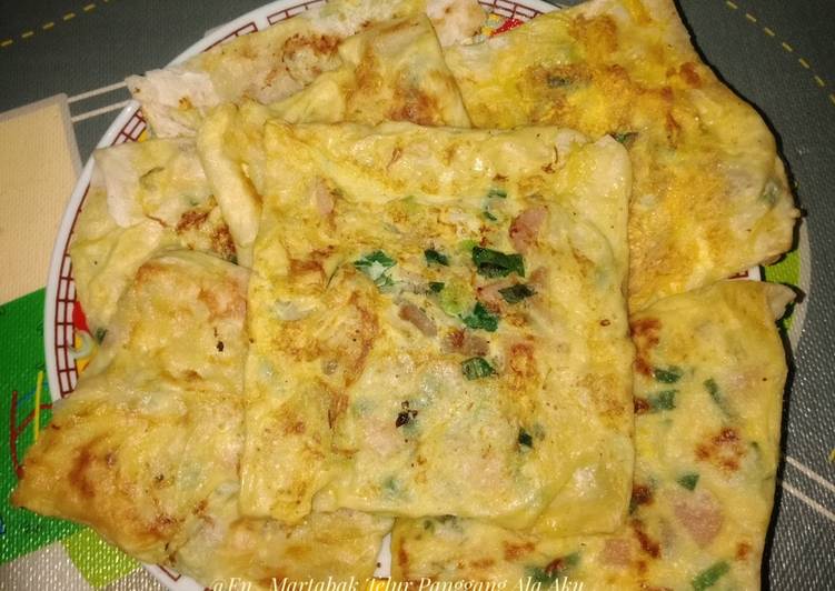 Martabak Telur Mini Panggang ala Saya