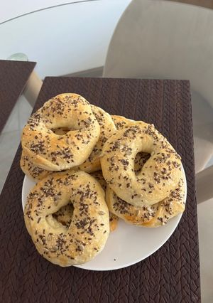 Una foto de Bagels