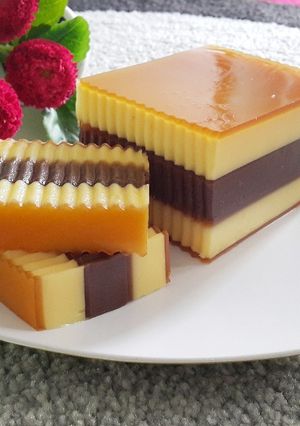 Foto resep Puding Lapis Surabaya